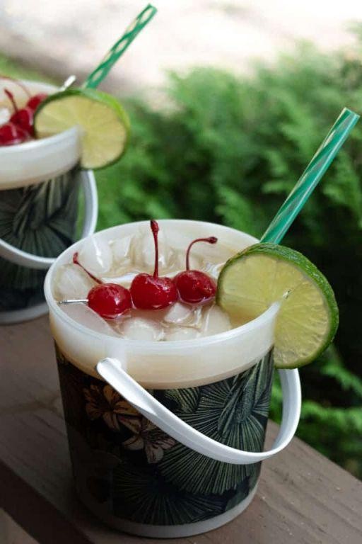 Tropical Rum Punch with Meyers Dark Rum