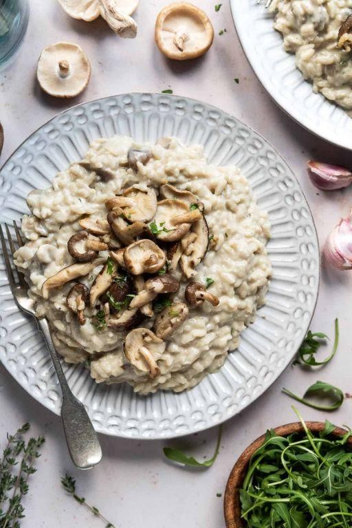 Truffle Oil Risotto with Wild Mushrooms