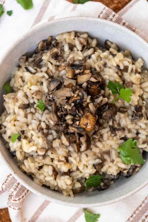 Truffle Risotto with Wild Mushrooms