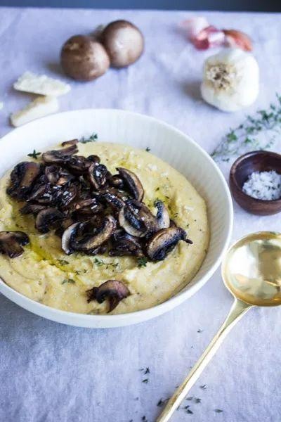 Truffle and Parmesan Polenta