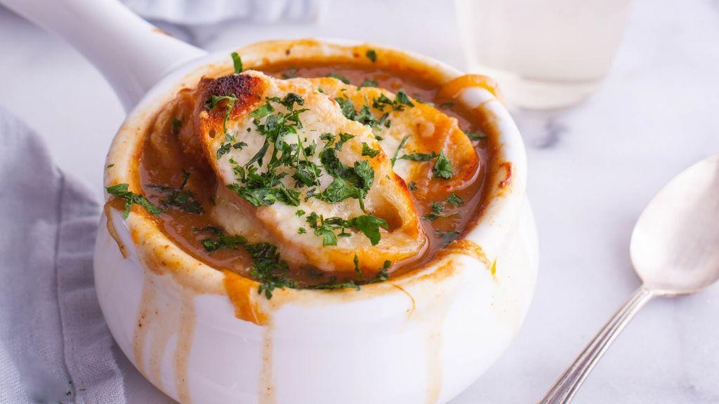 Truffle-infused French Onion Soup