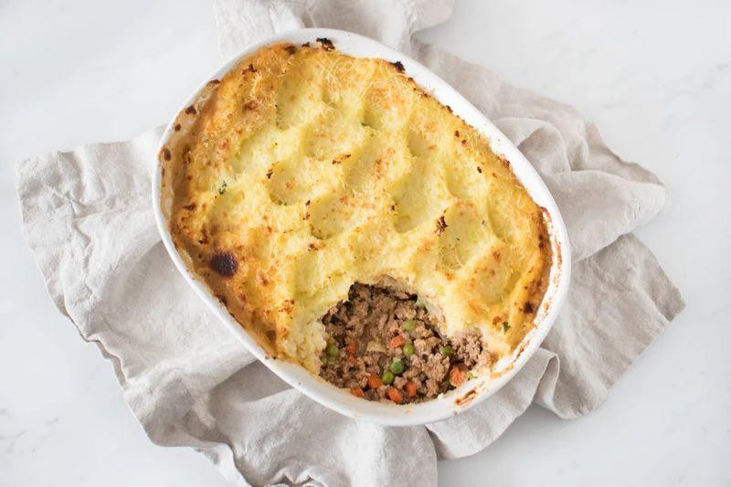 Truffle-infused Shepherd’s Pie