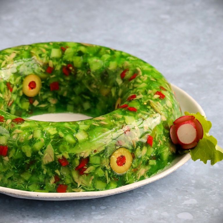 Tuna and Olive Aspic