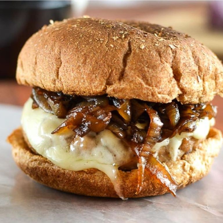 Turkey Cutlets with Balsamic Glaze and Caramelized Onions