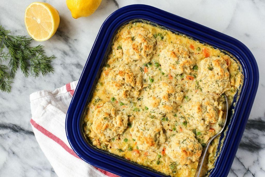 Turkey and Biscuit Bake