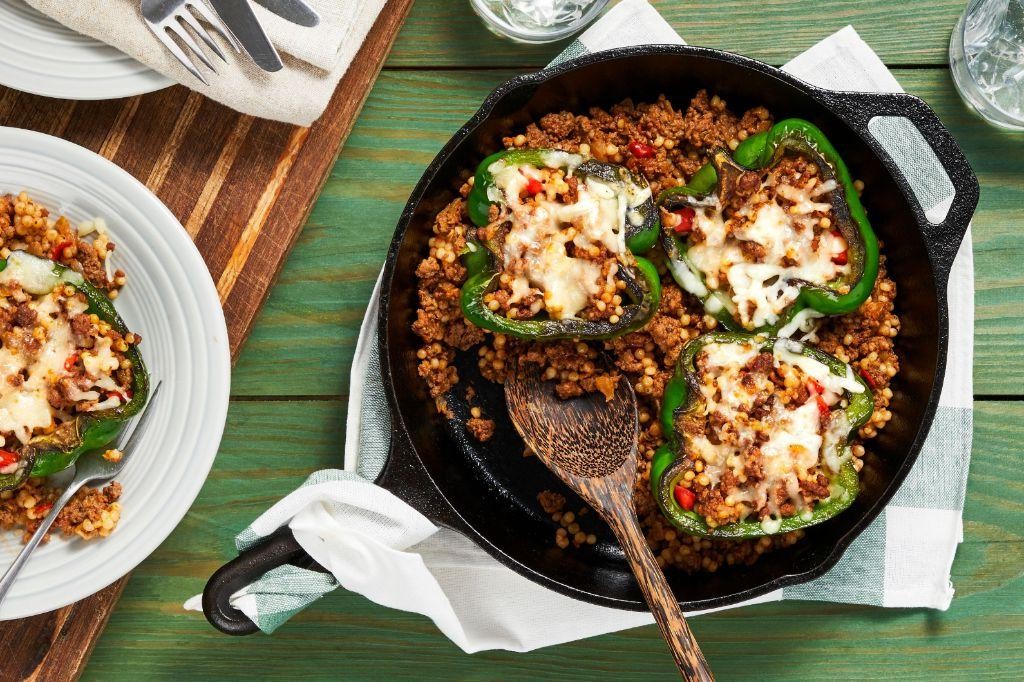 Tuscan Stuffed Bell Peppers