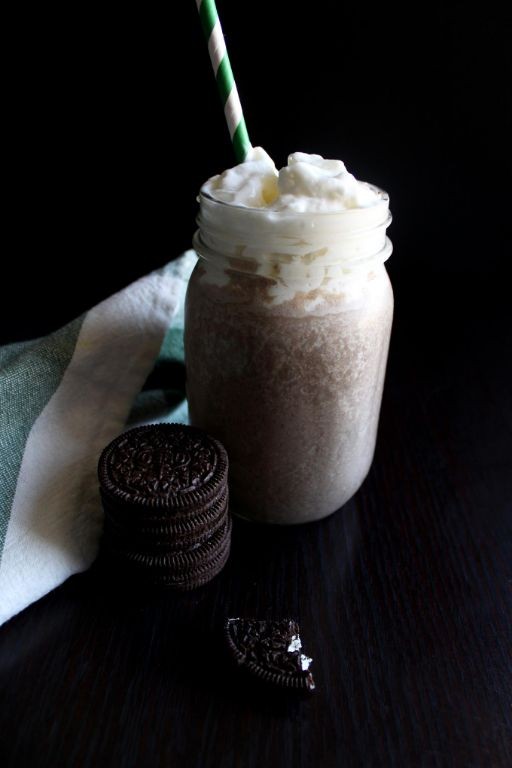 Vanilla Bean Cookies and Cream Shake