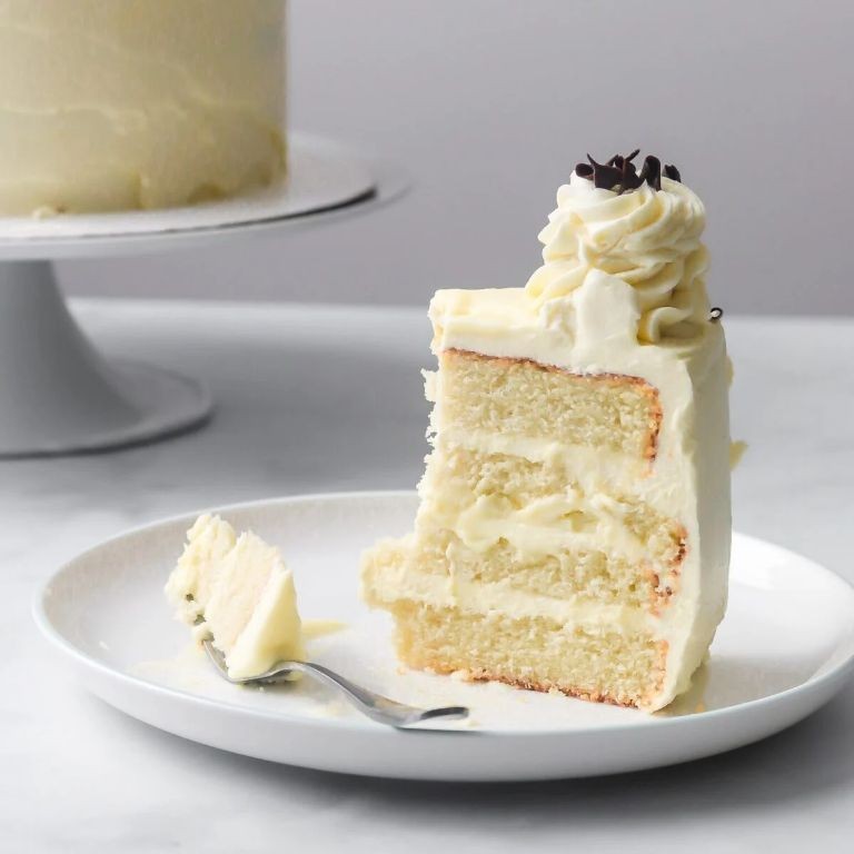 Vanilla Bean Steamed Custard Cake