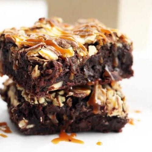 Vanilla Calamity Swirl Brownies