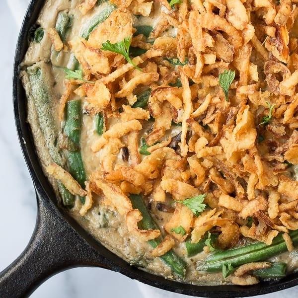 Vegan Green Bean Casserole