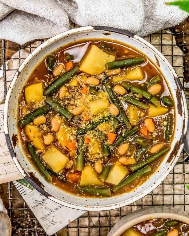 Vegan Ham and Potato Soup