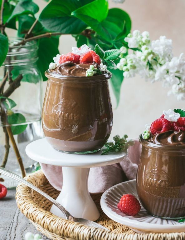 Vegan Milk Chocolate Avocado Mousse