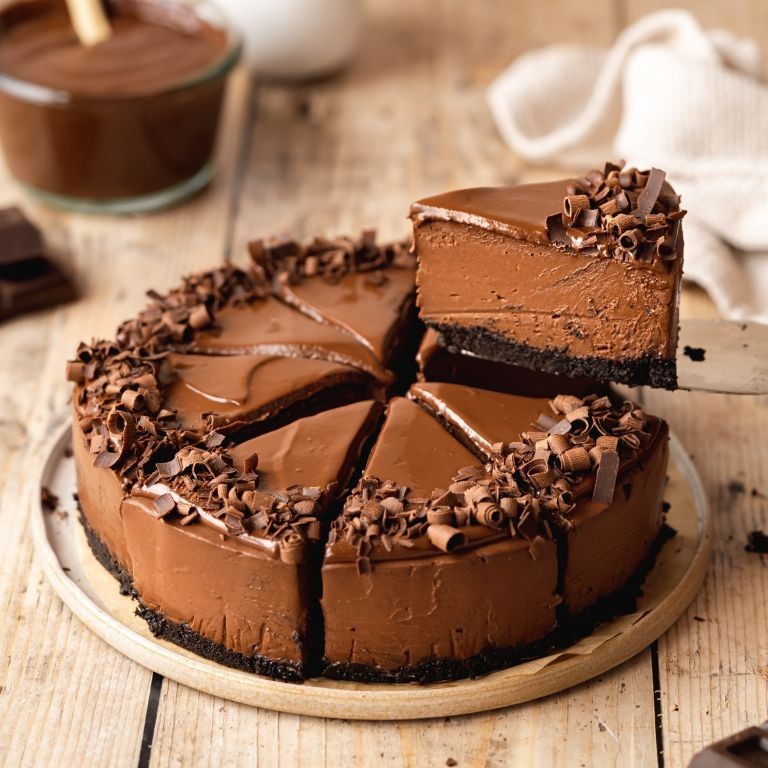 Vegan Milk Chocolate Cheesecake