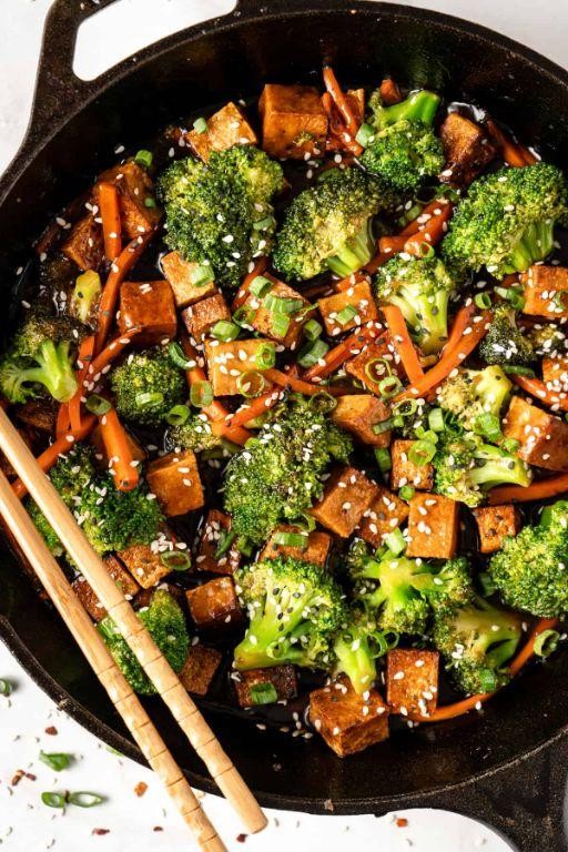Vegetable Stir Fry with Tofu