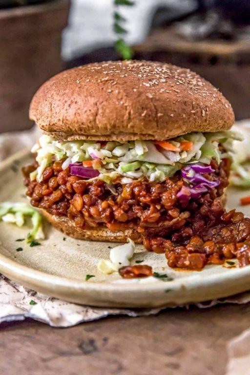 Vegetarian Lentil Manwich