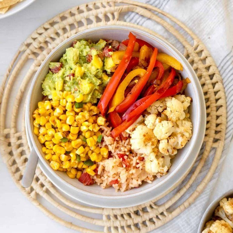 Vegetarian Mexican Rice Bowl