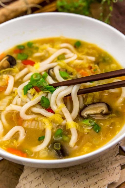 Vegetarian Napa Cabbage Miso Soup