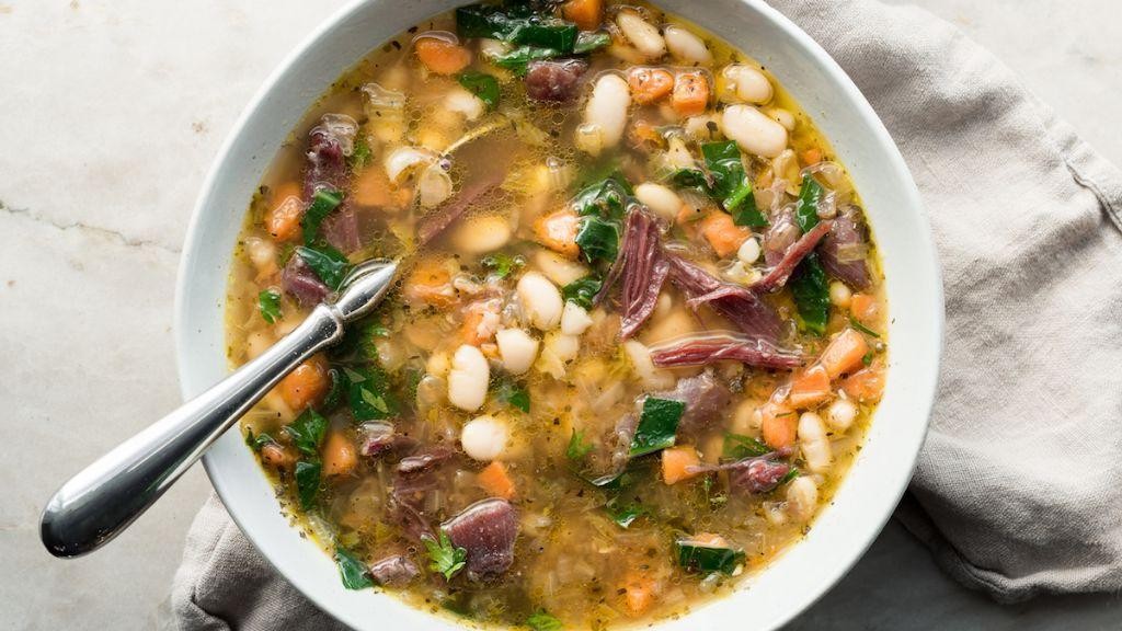 Venison and Bean Soup