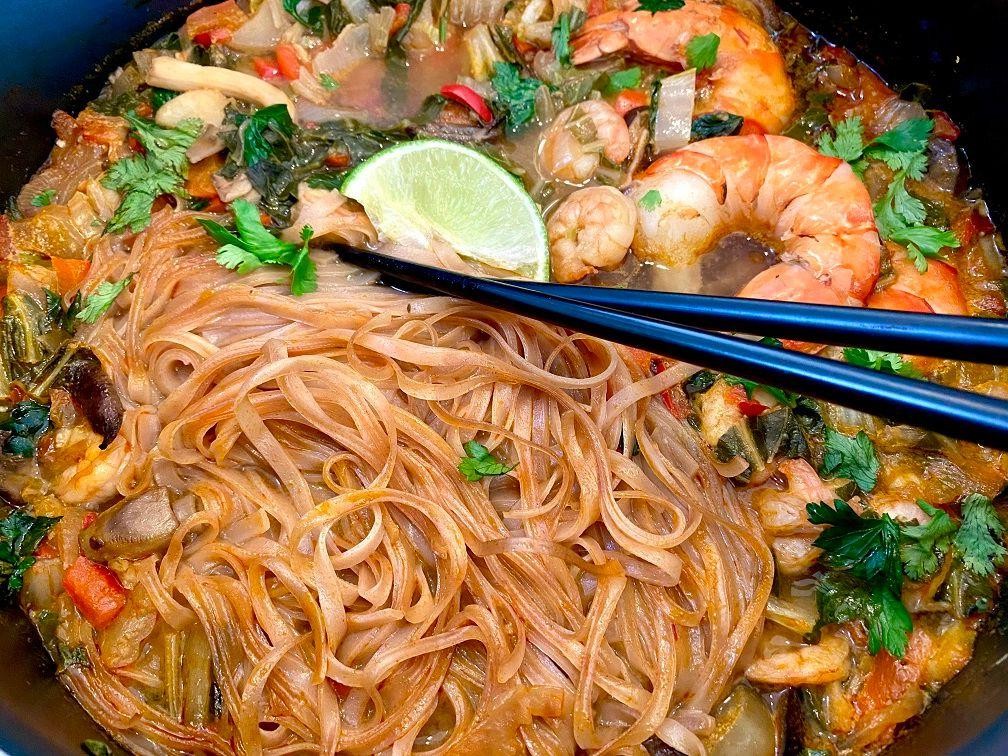 Vietnamese Pho with Lemongrass and Ginger