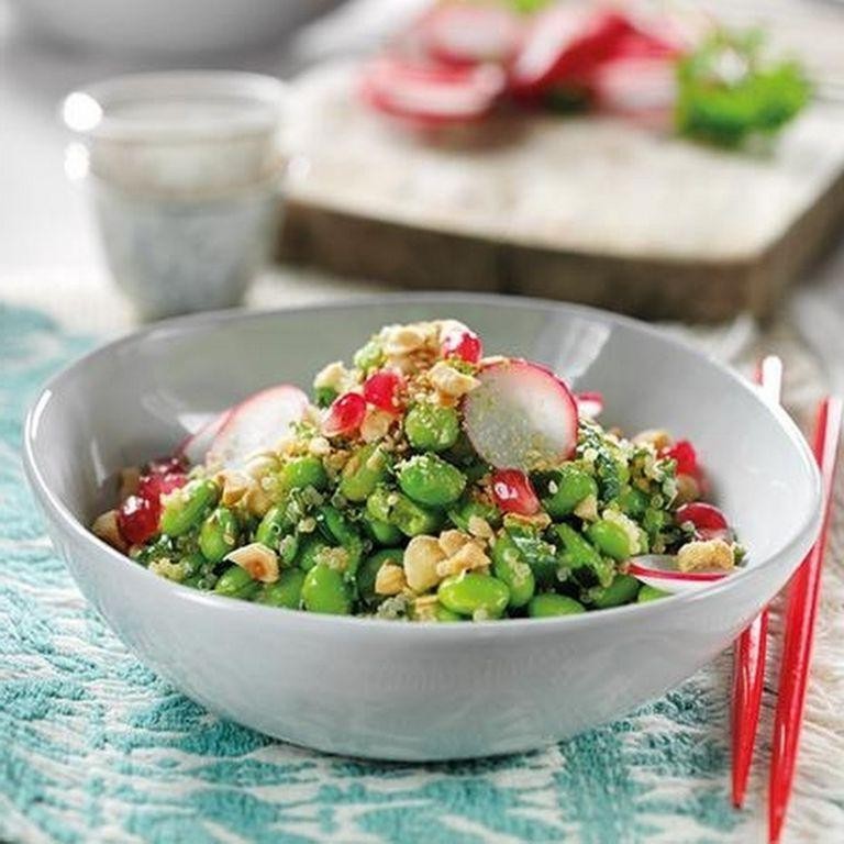 Wakame Seaweed Salad with Edamame and Ginger