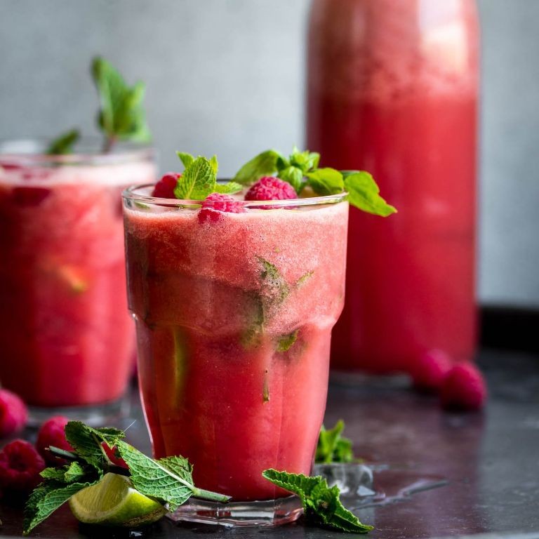 Watermelon Basil Cooler