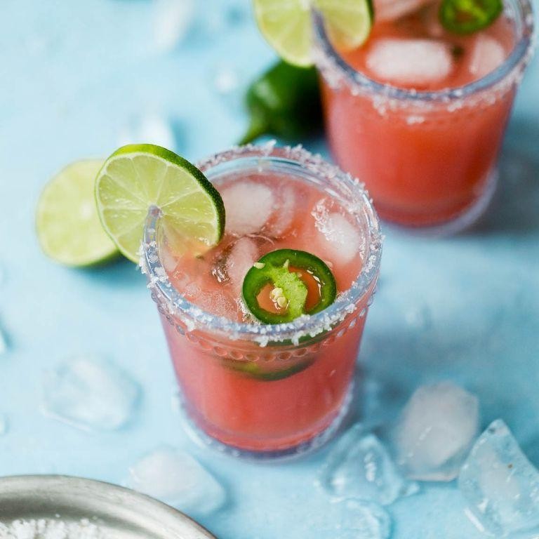 Watermelon Jalapeño Margarita