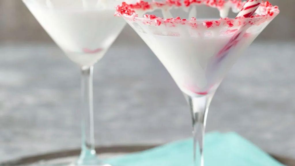 White Chocolate Peppermint Martini
