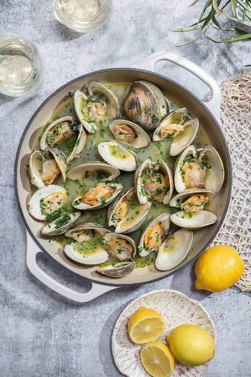 White Wine Clam Soup