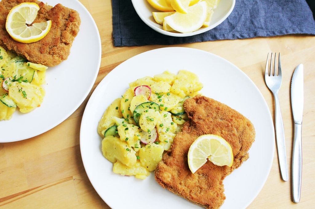 Wiener Schnitzel with Potato Salad