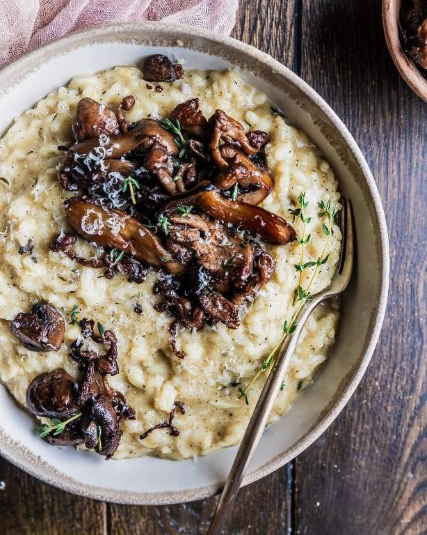 Wild Mushroom and Truffle Risotto
