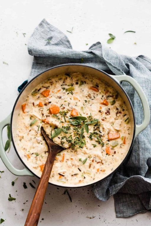 Wild Rice and Chicken Soup