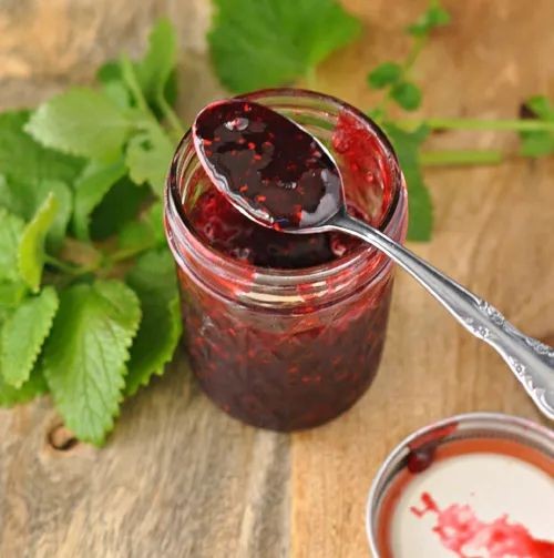 Wineberry Jam with a Hint of Lemon