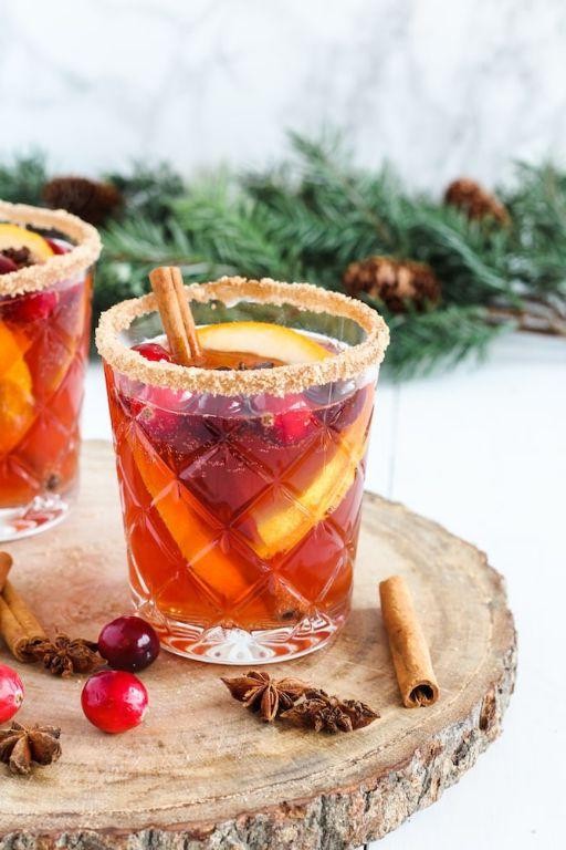 Winter Spiced Apple Cider Punch
