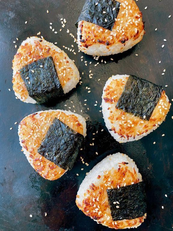 Yaki Onigiri (Grilled Rice Balls)