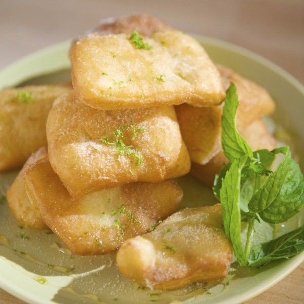 Zesty Lime Sopaipillas with Honey Glaze