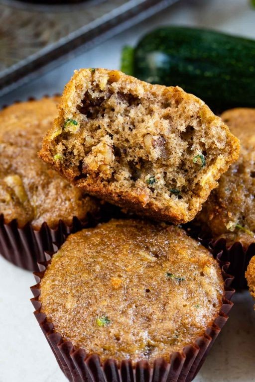 Zucchini Bread Fiber One Muffins