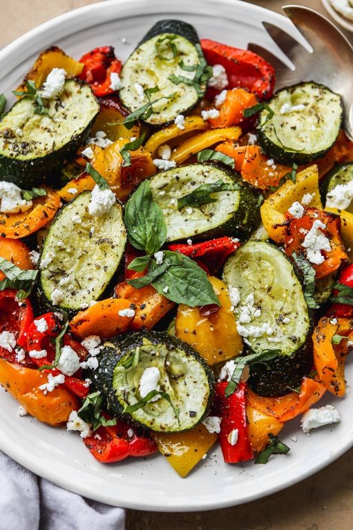 Zucchini and Bell Pepper Grilled Medley