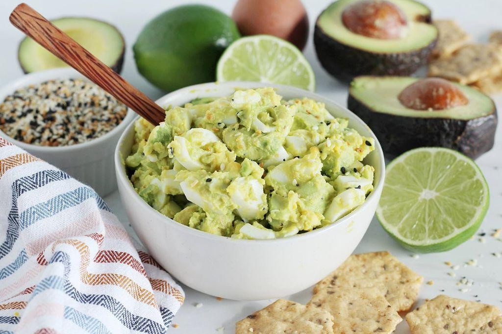 4-Ingredient Avocado Egg Salad