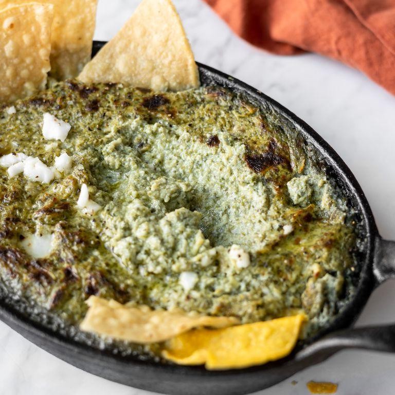 4-Ingredient Spinach Artichoke Dip