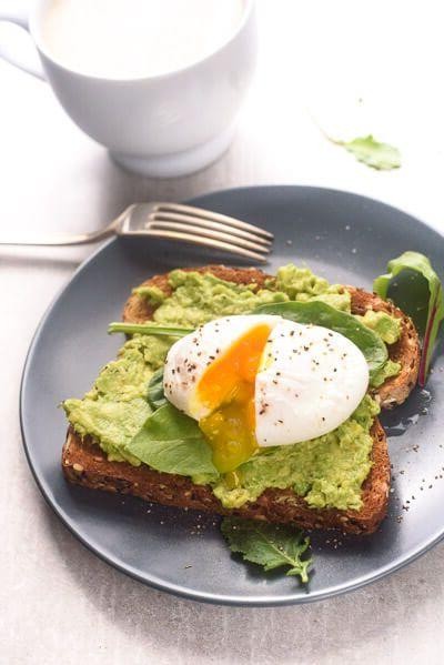 5 Minute Avocado Toast with Poached Egg