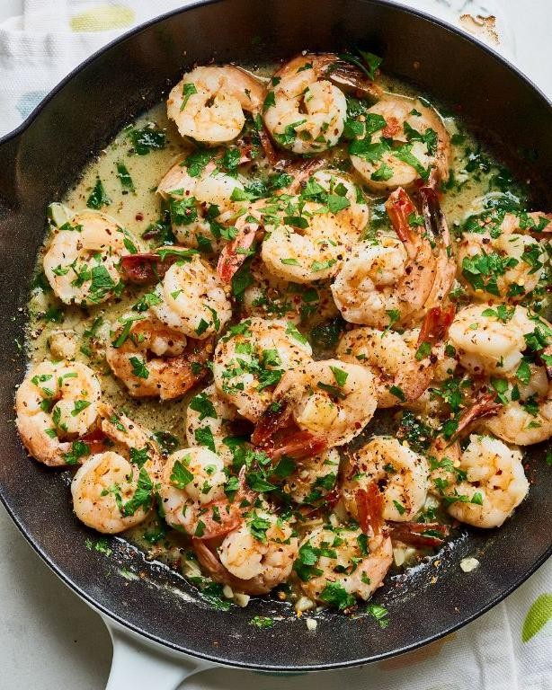 5 Minute Garlic Butter Shrimp
