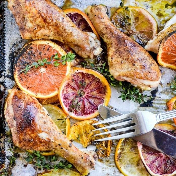 Allspice and Orange Roasted Chicken