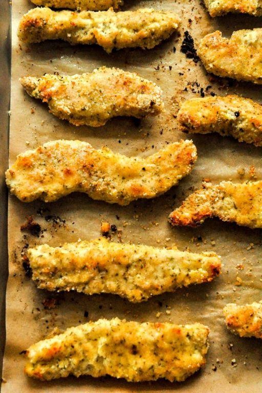 Almond Flour Chicken Fingers (Keto-Friendly)
