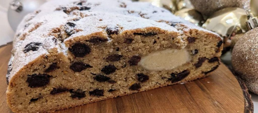 Almond Marzipan Stollen