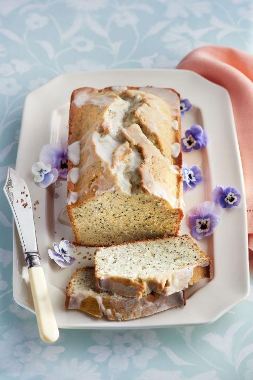 Almond Poppy Seed Loaf Cake
