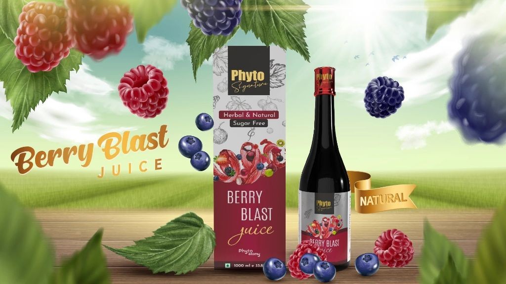 Aloe Vera Berry Blast Juice