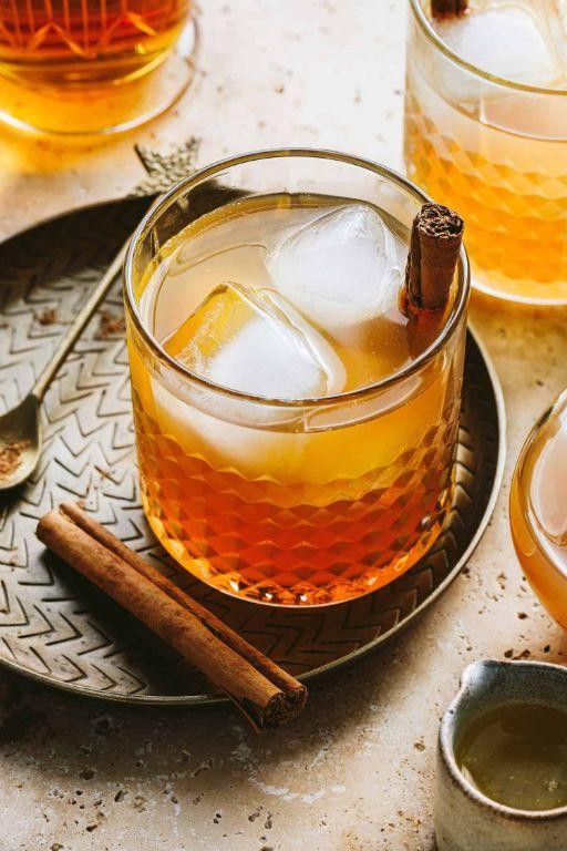 Apple Cider Bourbon Smash