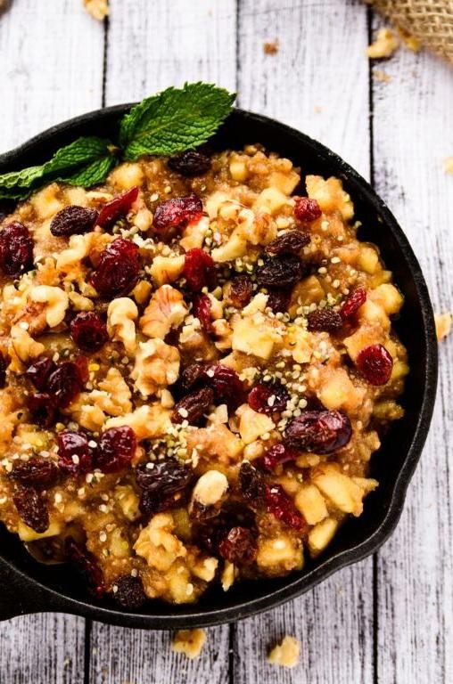 Apple Cinnamon Chia Breakfast Bowl