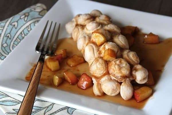 Apple Cinnamon Krusteaz Pancakes