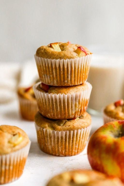 Apple Honey Yogurt Muffins